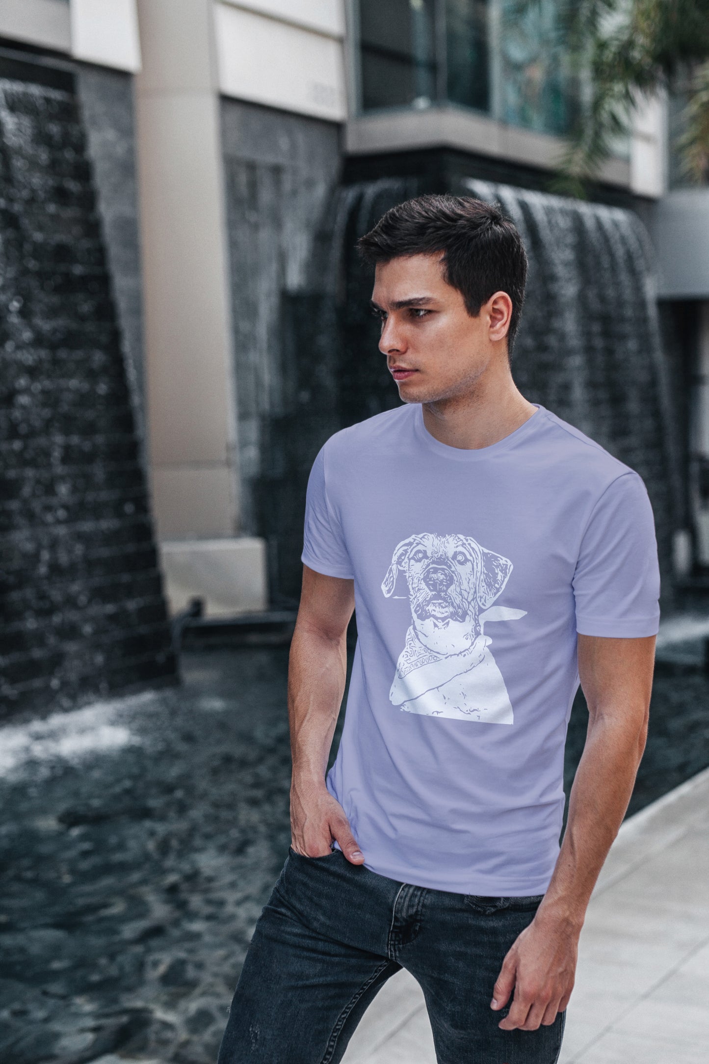 Regular neck Printed